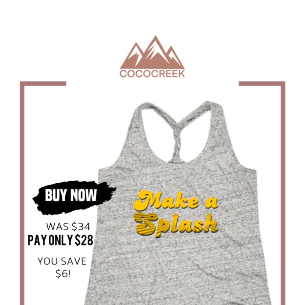 Cococreek Cosmic Twist Make a Splash Cosmic Tank